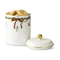 Royal Copenhagen Stjerne Riflet Jul Krukke M. Låg -Opbevaring Af Mad 3990 00bfbfdf c830 446f 9a7d 8dd0ab1019af