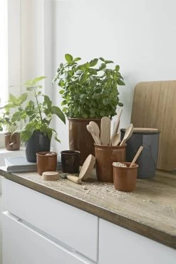 Knabstrup Keramik Korklåg -Opbevaring Af Mad 3990 0715dd0d 532b 4773 ab9e 5022371eb50a