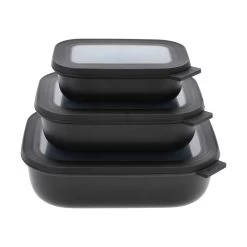Mepal Cirqula Opbevaringsskålesæt Lav M. Låg - 6 Dele