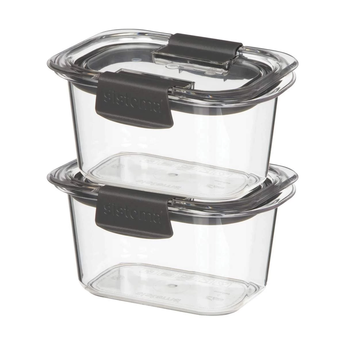 Sistema Brilliance Opbevaringsboks - 2 Stk. 3 Sistema Brilliance Opbevaringsboks - 2 Stk.