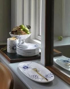 Royal Copenhagen Blå Mega Riflet Krukke M. Låg 9 Royal Copenhagen Blå Mega Riflet Krukke M. Låg -Opbevaring Af Mad 3990 76fe7e96 4027 443b 9530 aab684436a2b