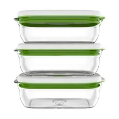 Barcelona Vakuumsystem Beholdere - 3 Stk.