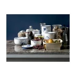 Royal Copenhagen Blå Mega Riflet Opbevaringskrukke M. Låg -Opbevaring Af Mad 3990 de4e80ef ab3d 48cd bc52 d88492b4fe1c