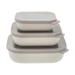 Mepal Cirqula Opbevaringsskålesæt Lav - 6 Dele